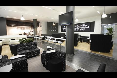 New Look office cafe